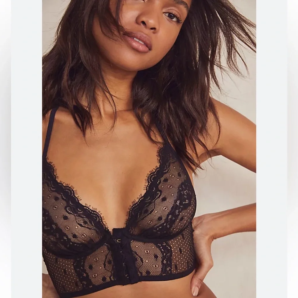 Free People Lennox Longline Bralette